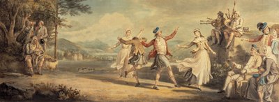 A Highland Dance by David Allan